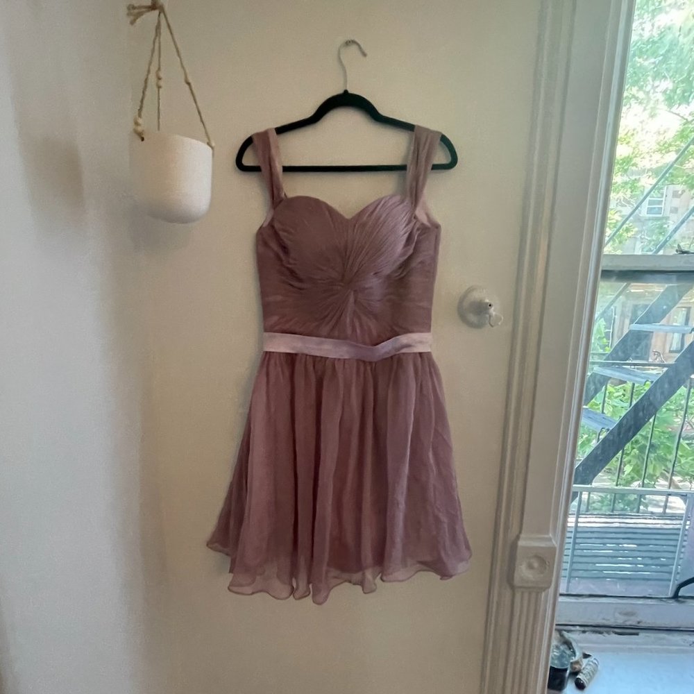 A-Line Midi Cocktail Dress, Size 10